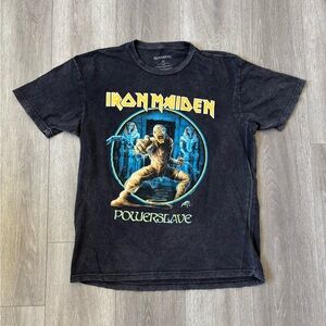 Rare Official 2024 Iron Maiden Powerslave Tshirt Size Large